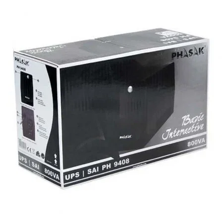 Phasak SAI Basic Interactivo 800 VA 480W PH 9408